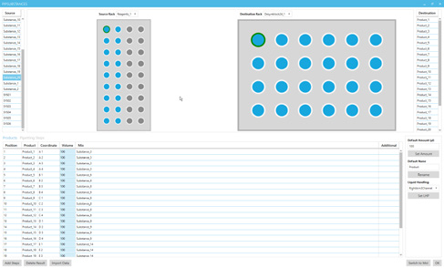 software solution pipetting editor